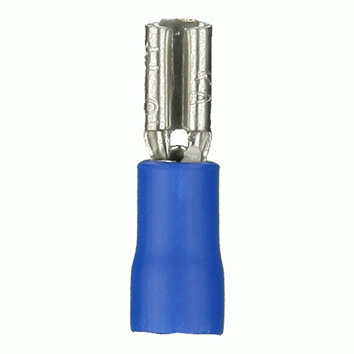 Install Bay 3M Quick Disconnect Blue Nylon Insulated Female Connector 16/14 Gauge 100 Pack 